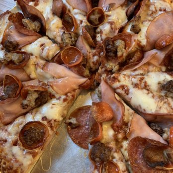 Mountain Mike's Pizza - all meat pizza - Pizza Near Me - Vacaville, California