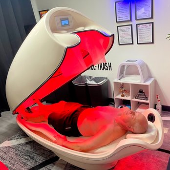 Infrared Oasis - This is how a male client should dress when relaxing inside the pod. - Saunas Near Me - Overland Park, Kansas Infrared Oasis - This is how a male client should dress when relaxing inside the pod. - Saunas Near Me - Overland Park, Kansas