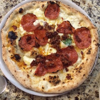 Cane Rosso - Honey Bastard. It looks small in the photo, but it's bigger than the size of your head. - Italian Near Me - Dallas, Texas