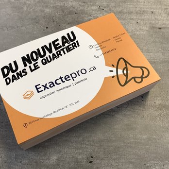 Exactepro - Printing Services Near Me - Montreal, Quebec Exactepro - Printing Services Near Me - Montreal, Quebec