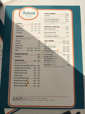 Menu photo 2 Parkside Market Anaheim, CA