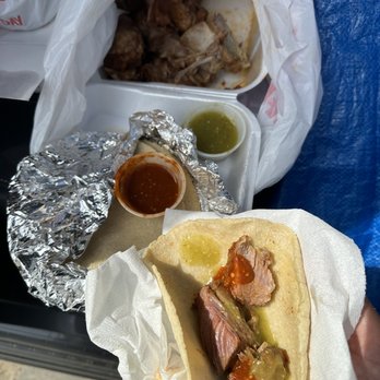 Carnitas Barajas - Quick shot in the lot. - Mexican Near Me - Planada, California