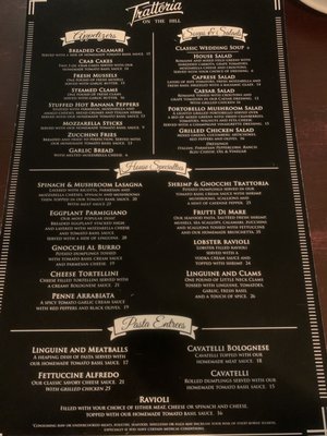 Menu photo 6 Trattoria on the Hill Cleveland, OH Menu photo 6 Trattoria on the Hill Cleveland, OH