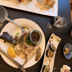 Scallop rolls is a must try.