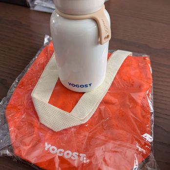Hey I Am Yogost - Milk bottle and bag - Ice Cream & Frozen Yogurt Near Me - Boston, Massachusetts