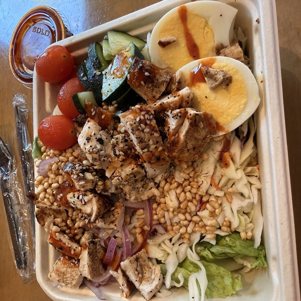 Habit Burger & Grill - Crispy Rice Korean Salad - Burgers Near Me - San Leandro, California Habit Burger & Grill - Crispy Rice Korean Salad - Burgers Near Me - San Leandro, California