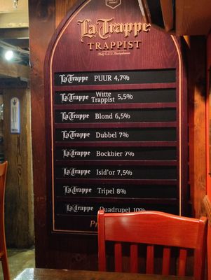 Menu photo 1 The Trappe Door Greenville, SC