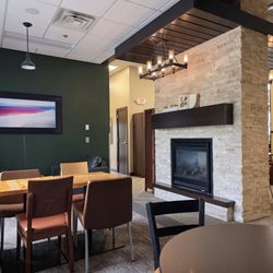 The HideAway Vault - Cute little eating area behind the fireplace