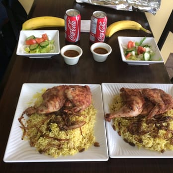 Alaruba Restaurant - two plates of food on a table - American Near Me - Etobicoke, Ontario