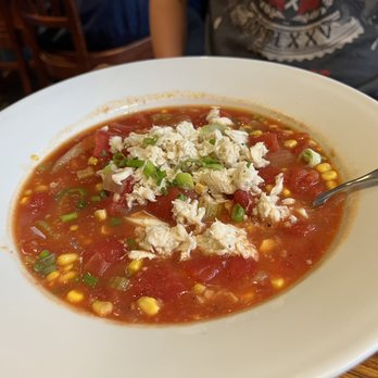 A W Shucks Raw Bar & Grill - Tomato clam chowder - Bars Near Me - Norfolk, Virginia