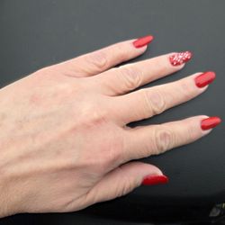 Buffalo Nails & Spa - Love the snowflake