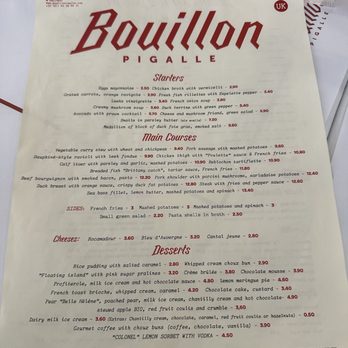 Bouillon Pigalle - French Near Me - Paris, 75 Bouillon Pigalle - French Near Me - Paris, 75