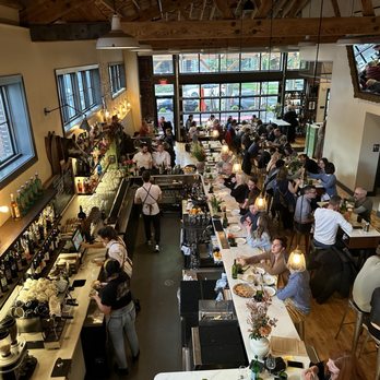 LUCA - From the second floor looking at the front of the restaurant. - Italian Near Me - Lancaster, Pennsylvania