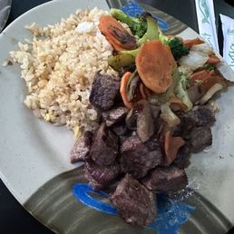 NY Strip Steak Hibachi Dinner