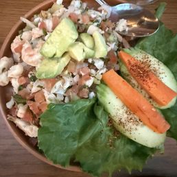 Shrimp ceviche