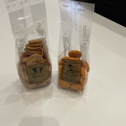Olde Colony Bakery - Bags of Benne Wafers and Cheese Bicuits