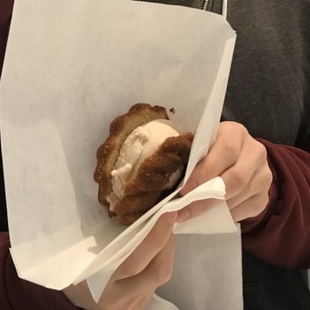 Crispy & Fluffed - Churro ice cream sandwich - Desserts Near Me - El Monte, California