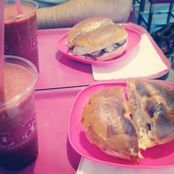 Hoops - Smoothies et bagels sucrés, un pour deux suffirait, bien copieux et délicieux ! - American Near Me - Nancy, 54