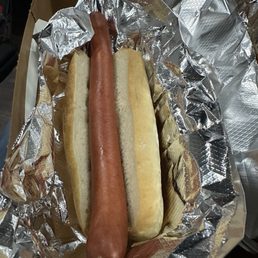 Regular Pinks Hot Dog $5 - love the snap