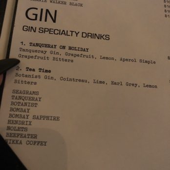 Roe Seafood Restaurant - Gin Specialty Drinks List - Seafood Near Me - Long Beach, California Roe Seafood Restaurant - Gin Specialty Drinks List - Seafood Near Me - Long Beach, California