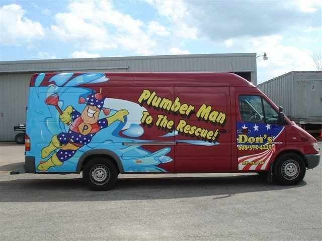 Slide of Dons Plumbing and Appliance Showroom