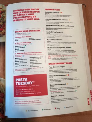 Menu photo 2 Boston Pizza Canmore, AB