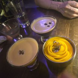 Mango sticky rice, Thai Teani, Thai Espresso Martini Mango sticky rice, Thai Teani, Thai Espresso Martini