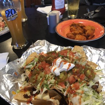 Zaps Tavern - Loaded nachos with ground beef and boneless buffalo wings - Bars Near Me - Mount Vernon, Indiana Zaps Tavern - Loaded nachos with ground beef and boneless buffalo wings - Bars Near Me - Mount Vernon, Indiana