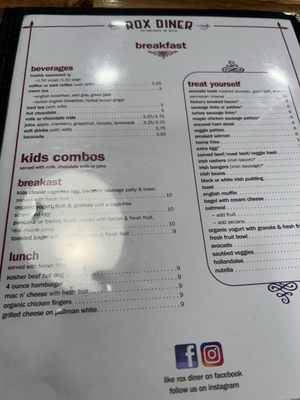Menu photo 5 Rox Diner Newton, MA