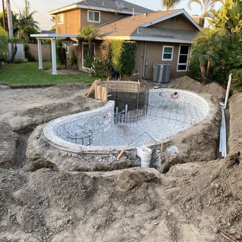 Brian's Pool Plastering - During - Pool & Hot Tub Service Near Me - Buena Park, California