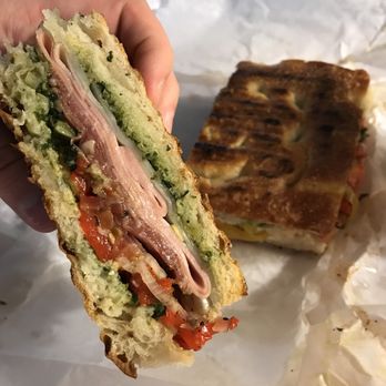 Dave's Fresh Pasta - Italian Sub with Pesto!!! Highly recommend, so good! - Sandwiches Near Me - Somerville, Massachusetts Dave's Fresh Pasta - Italian Sub with Pesto!!! Highly recommend, so good! - Sandwiches Near Me - Somerville, Massachusetts