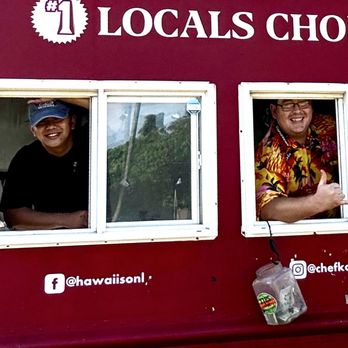 Hula Ula Dancing Lobster - Leo and David! - Food Trucks Near Me - Kahuku, Hawaii