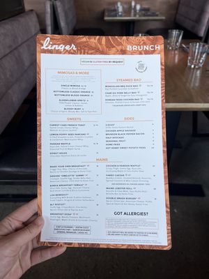 Menu photo 2 Linger Denver, CO Menu photo 2 Linger Denver, CO