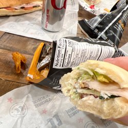 Jimmy John's - Jimmy chips, Diet Coke and turkey tom