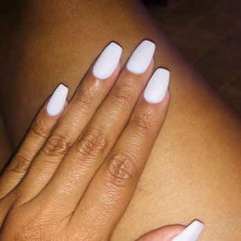 Glamorous Nails & Luxury Spa - SNS white - Nail Salons Near Me - Bastrop, Texas