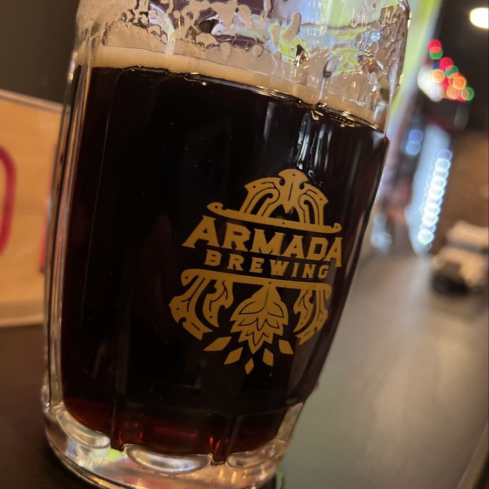Armada Brewing - A decent beer, dark lager - Breweries Near Me - New Haven, Connecticut