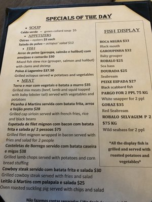Menu photo 6 Churrasqueira Martins Toronto, ON
