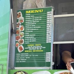 Menu 2026