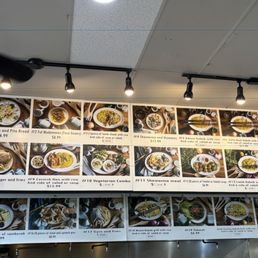 Menu price update