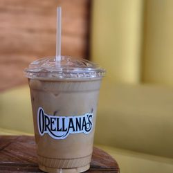 The Hide Room Coffee - iced oatmilk latte