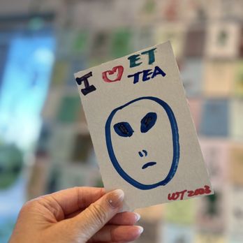 E T Tea & Popcorn Chicken - Drawing ET to show your - Bubble Tea Near Me - Mesa, Arizona E T Tea & Popcorn Chicken - Drawing ET to show your - Bubble Tea Near Me - Mesa, Arizona