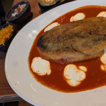 SOL Mexican Cocina - Chile Poblano Relleno con Ellote - Bars Near Me - Playa Vista, California SOL Mexican Cocina - Chile Poblano Relleno con Ellote - Bars Near Me - Playa Vista, California