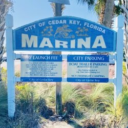 Cedar Key City Marina - Entrance..