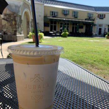 Jubala Coffee - Summer seasonal latte: ginger hibiscus oat milk latte - Coffee & Tea Near Me - Raleigh, North Carolina Jubala Coffee - Summer seasonal latte: ginger hibiscus oat milk latte - Coffee & Tea Near Me - Raleigh, North Carolina