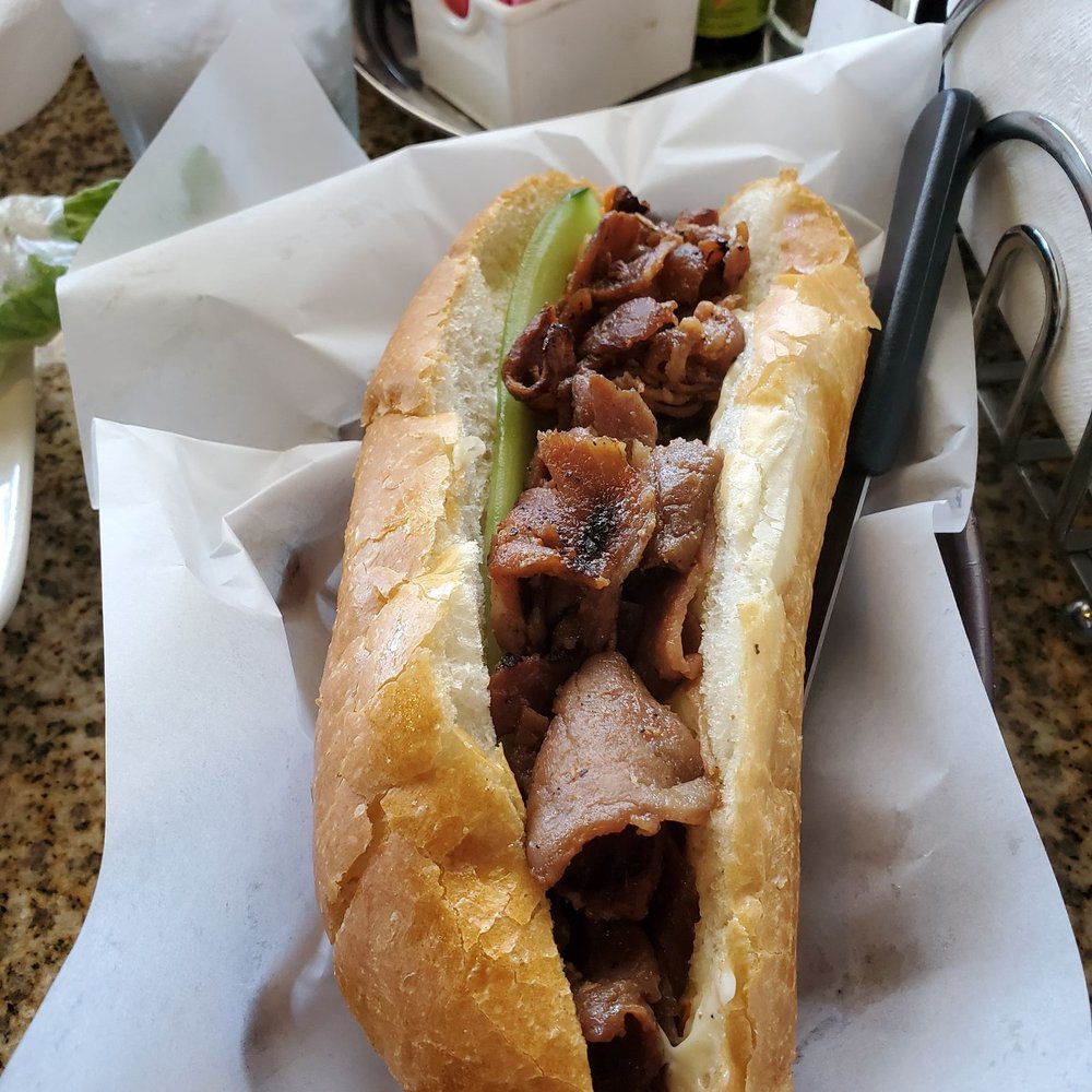 Pho Ly - Pork Bahn Mi no Cilantro or jalapeno - Vietnamese Near Me - Houston, Texas