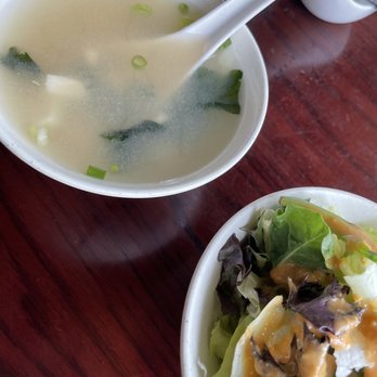 Sushi Taro - Miso soup and salad - Japanese Near Me - Mount Pleasant, South Carolina Sushi Taro - Miso soup and salad - Japanese Near Me - Mount Pleasant, South Carolina