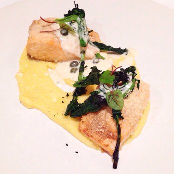 Auberge du Pommier - Winterlicious 2018 salmon - French Near Me - Toronto, Ontario