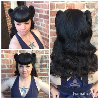 Hair By Guen Victory Rolls For Sarah Book Your Vintage Look