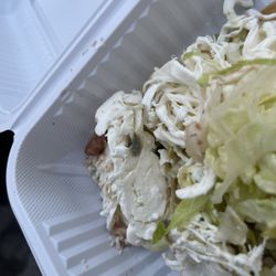 Tacos Al Suadero - A photo of cheese with mold