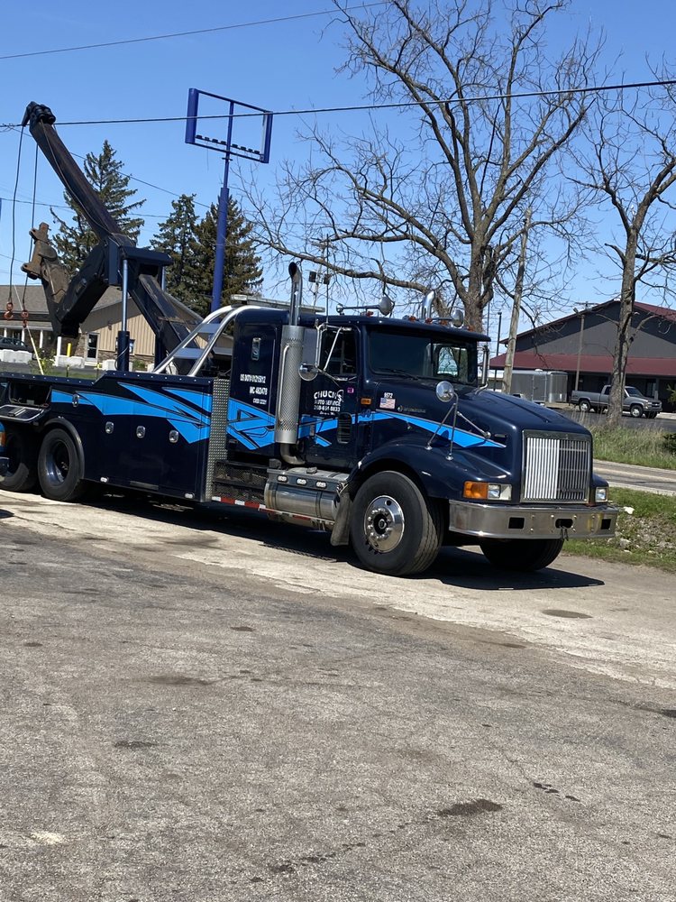 CHUCKS AUTO & TOWING 640 W Fawn River Rd, Sturgis, MI Yelp
